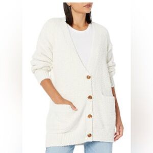 UGG Cream Button-Up‎ Women's Cardigan